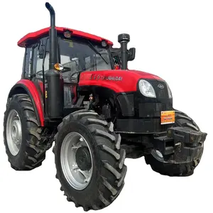 Tout nouveau tracteur 4x4wd Yto Lx904 90hp haute qualité Fefurbished machines agricoles roues tracteurs agricoles