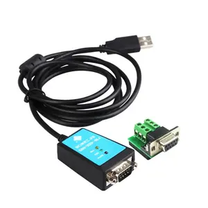 1.8M USB to Serial RS422 RS485 Cable Converter Converter PVC Standard Stock Rohs 3A Fast Charging USB 2.0 Connector IOCREST FTDI