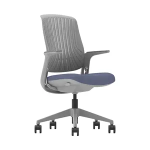 Sedia da ufficio con funzione girevole Design elegante e moderno comodo supporto per la schiena Executive in Mesh per uso domestico e per il tempo libero