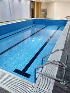 Piscina Infantil Prefabricada con Marco <span class=keywords><strong>de</strong></span> Acero Inoxidable, Duradera y Fácil <span class=keywords><strong>de</strong></span> Instalar para Uso en Interiores/Exteriores - Product Image 1
