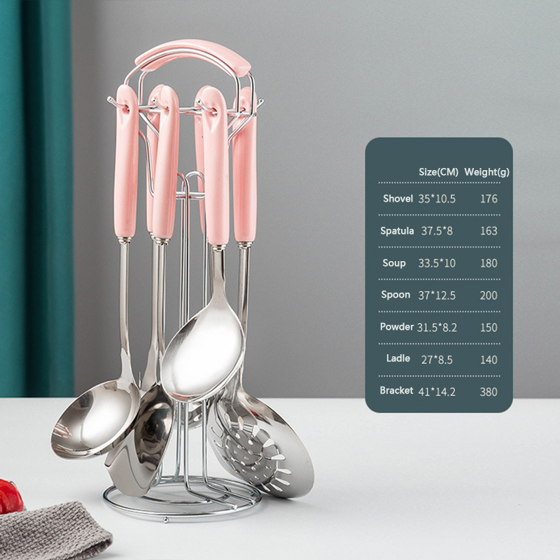 Pink Handle With  Silver