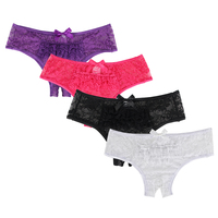 Vente flash, lingerie sexy de haute qualité, sous-vêtements pour femmes grandes tailles, dentelle florale, culottes pour femmes, transparentes pour femmes corpulentes