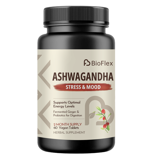 OEM Private Label Optimal Energy Level KSM 66 Tablets Ashwagandha Root Extract for Stress Mood Support Adults