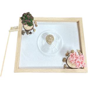 Nouveau bricolage Zen jardin Diorama bureau ornement style chinois bureau décor à la maison <span class=keywords><strong>Miniature</strong></span> paysage Simulation jardin Kit - Product Image 4