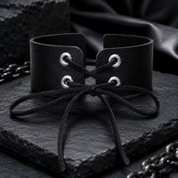 Bracelet de bras médiéval vintage en cuir PU pour hommes, décoration de bras punk gothique pour jeux de rôle COS