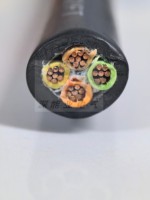 Câble de cheminée en cuivre XLPE basse tension TC ER XHHW-2 4C 12AWG 600V pour usage industriel et de construction, indice de protection IP67, ignifuge classe B