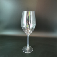 Verre à vin en plastique détachable avec pied amovible pour vin, brandy et whisky