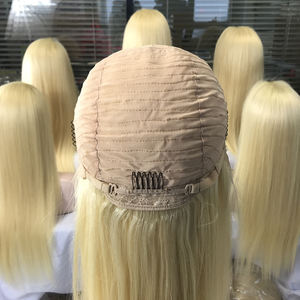 Gran Stock al por Mayor de Cabello Humano Brasileño Remy Rubio Largo para Peluca con Base de Encaje, Listo para Enviar - Product Image 3