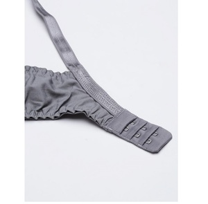Soutien-gorge gris foncé pour femme, doux, extensible, confortable, idéal pour les blouses, tenue quotidienne ethnique traditionnelle - Product Image 1