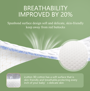 Wholesale Price Baby <strong>Pampering</strong> Hot Selling Hygiene Products Super Absorption Overnight Use Disposable Diapers Baby Diapers - Product Image 3