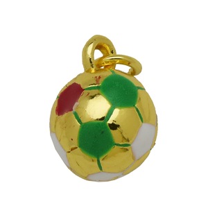 BD-D1308 Colgante de Fútbol Deportivo Moderno para Hombre, Joyería de Gimnasio Personalizada, Amuletos de Fútbol Mundial, Colgante de Balón de Fútbol - Product Image 5