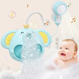 Samtoy électrique mignon <span class=keywords><strong>éléphant</strong></span> en plastique arroseur pommeau <span class=keywords><strong>de</strong></span> douche pulvérisation baignoire eau bulle jouets bébé douche jouets pour bébé - Product Image 2