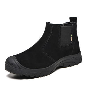 Anti Smashing ve Anti Piercing süet emek koruma ayakkabıları güvenlik koruma çalışma kaynak botları - Product Image 1