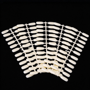 Palette de présentation d'échantillons de vernis à ongles à 120 embouts, tête ronde, dos plat naturel, carte de couleurs pour nail art, outil de pratique pour échantillons de vernis gel - Product Image 4