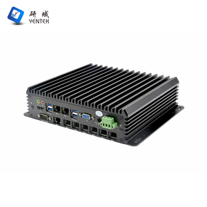 Intel i5 6300U 8 Lan 1 RS232 DB9 Com GPIO PS/2 VGA HD nhúng máy tính để bàn máy tính Sim fanelss công nghiệp Mini PC - Product Image 1