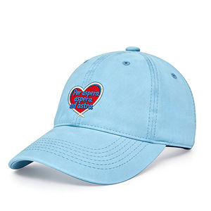 Gorra Clásica Ajustable Tipo Dad Hat con Algodón Suave Lavado – Gorra de Béisbol de 6 Paneles con Corazón Bordado para Uso Casual y Deportes al Aire Libre - Product Image 2