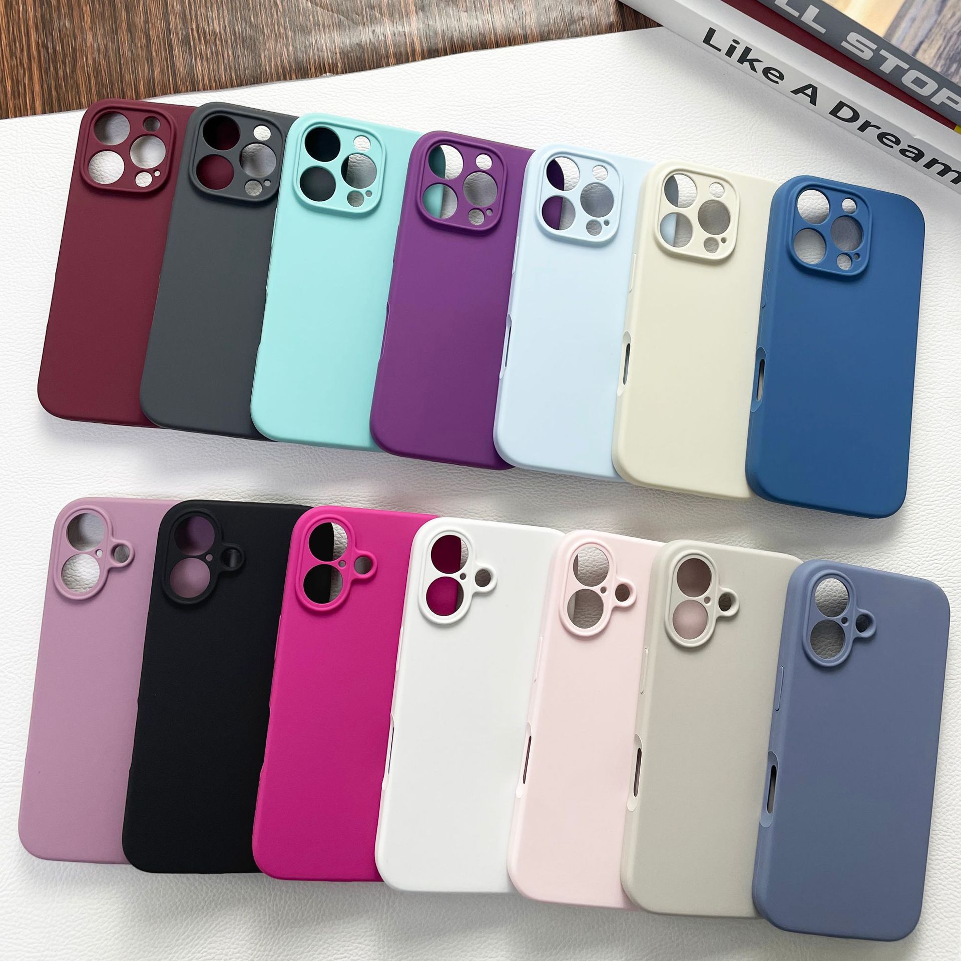 Liste des couleurs