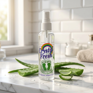 CRYSTAL FRESH 100ml Desodorante Antitranspirante Mineral en Aerosol Líquido Certificado ISO9001 y ISO22716 para Mujer CSPW-100 - Product Image 1