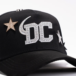 Bán Buôn G5 Chất Lượng 24K Vàng 5 Bảng Điều Chỉnh Satin Lót Thêu Thạch Biểu Tượng Tùy Chỉnh Da Lộn <span class=keywords><strong>Hat</strong></span> Gorras G5 Râu Mũ Ct Mũ - Product Image 1