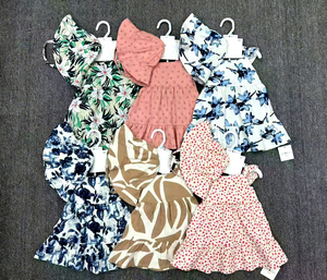 Inventario al por Mayor <span class=keywords><strong>de</strong></span> Conjuntos <span class=keywords><strong>de</strong></span> Vestidos <span class=keywords><strong>de</strong></span> Verano para Mujeres <span class=keywords><strong>y</strong></span> <span class=keywords><strong>Niñas</strong></span>, Faldas con Estampado Floral <span class=keywords><strong>y</strong></span> Chalecos, con Amplio Stock Disponible - Product Image 1