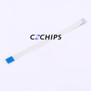 HX FFC-1.0-5P-100mm F FFC Cable (Flexible Flat Cable) P=1mm Connector 5P 1mm 0.3mm Reverse - Product Image 2