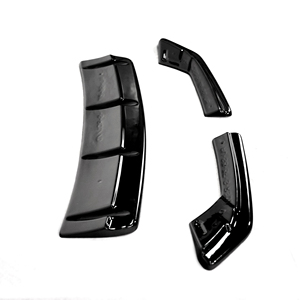 Diffusore Posteriore <span class=keywords><strong>S</strong></span> <span class=keywords><strong>Line</strong></span> LCI in ABS Nero Lucido per <span class=keywords><strong>Audi</strong></span> Sedan <span class=keywords><strong>A3</strong></span> S3 8V 2017-2019 - Product Image 5