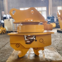Solution d'attelage rapide multimarques pour les pelles Liugong/SANY SY35U et les chargeuses-pelleteuses avec composants de roulement central