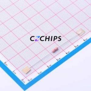 Resistencia de Orificio Pasante CR1/2WS-470K 5%-ST52, Componente de Orificio Pasante THT, D2.7xL6.2mm, Película de Carbono, 470kOhm, 5%, 350V - Product Image 1