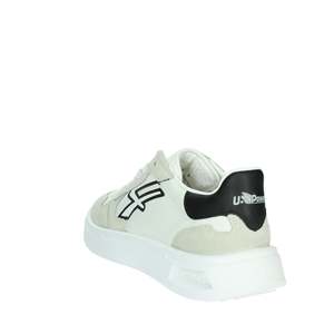 Zapatillas Unisex U Power Blancas y Negras UB20029 de Lona, Modelo Moderno - Product Image 2