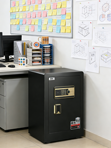 Coffre-fort ignifuge en acier Chenguang avec serrure à clé pour la sécurité à domicile, le stockage de objets de valeur et de <span class=keywords><strong>bijoux</strong></span> - Product Image 2