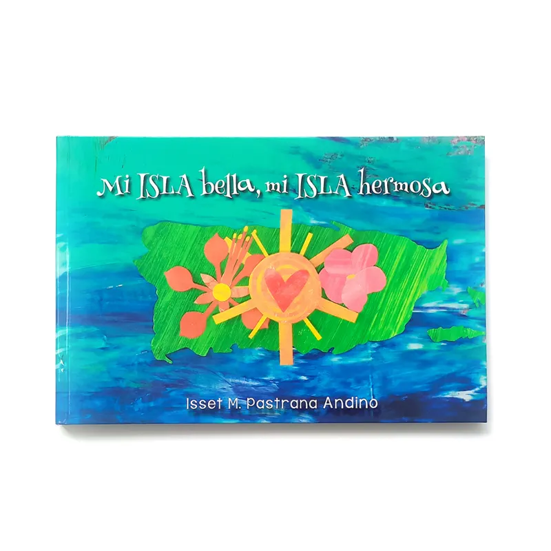 Editorial e impresión Libro infantil de tapa dura Libro de tablero de My beautiful Island en español
