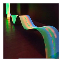 Modules Led flexibles 320x160mm P3 affichage Led intérieur formes créatives sans couture publicité numérique mur vidéo Led en vente