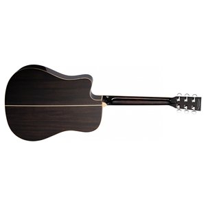 <span class=keywords><strong>Guitarra</strong></span> Electroacústica Winterleaf de 650 mm con Cuerpo de Caoba, Acabado Brillante Black Shadow y Cutaway - Product Image 2
