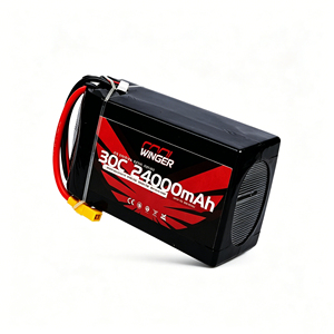 แบตเตอรี่ลิเธียมไอออนแบบ Pouch LCO LIVH ความจุ 24000mAh 554.4Wh 30C 6S2P 23.1V สำหรับโดรน FPV แบตเตอรี่แบบชาร์จได้ประสิทธิภาพสูง - Product Image 2