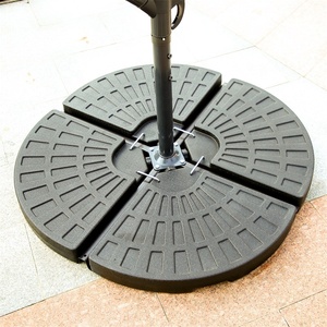 Base <span class=keywords><strong>de</strong></span> parasol moderne pour extérieur, résistante au soleil, remplissable d'eau ou <span class=keywords><strong>de</strong></span> sable, pour parcs et hôtels, vente directe usine - Product Image 5