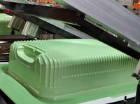 Machine de fabrication de valises de voyage automatiques en plastique de grande taille avec pompe pour matériaux ABS/PS/PET