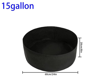 Sacchi per Coltivazione da 15, 50 e 100 Galloni - Contenitori in Plastica Resistente per Orto Rialzato, Design Moderno per Uso Domestico Interno ed Esterno - Product Image 2