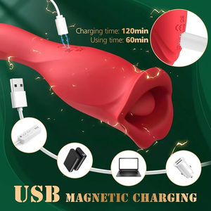 Vibrador Bucal con Forma de Lengua, Masturbador para Adultos, Juguete Sexual para Mujeres y Lesbianas - Product Image 4