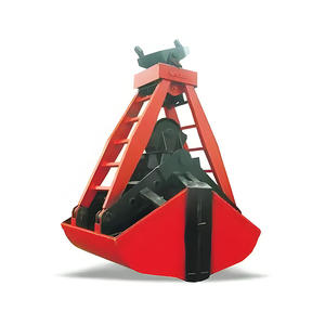 כף אחיזה מכנית עמידה למים עם כבל פלדה, בעלת צבת כפולה, 5 טון, 10 טון, 20 טון, מחומר Q345B+NM400 - Product Image 3