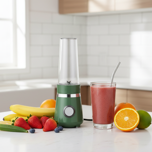 Licuadora Eléctrica Portátil Recargable USB AC, Exprimidor de Smoothies, Capacidad de 600 ml, Cuchillas de Acero Inoxidable, Uso Doméstico y al Aire Libre, Individual - Product Image 5