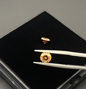 Fabriek Groothandel 1ct <span class=keywords><strong>Moissanite</strong></span> Stenen Mokka 4823 # Russische Cut Round <span class=keywords><strong>Moissanite</strong></span> Vvvs Colored <span class=keywords><strong>Moissanite</strong></span> - Product Image 2