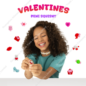 11 Estilos de Juguetes Elásticos en Forma de Corazón y Rosa, Decoración Festiva para Mostrar Amor, Corazones Lindos y Suaves, Mini Regalos para el Día de San Valentín, Juguetes para Apretar - Product Image 6