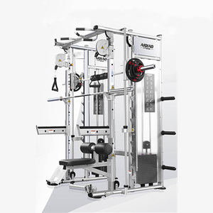 Commercial Fitness Functional Trainer Gym Equipment Cable Crossover Power <b>Squat</b> <b>Rack</b> Multi Functional Smith Machine Smith Machin - Product Image 1