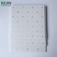 Vente flash : panneaux de plafond en PVC blanc moderne de 8,5 mm d'épaisseur, imperméables, ignifuges et résistants à l'humidité, pour hôpitaux et usage commercial