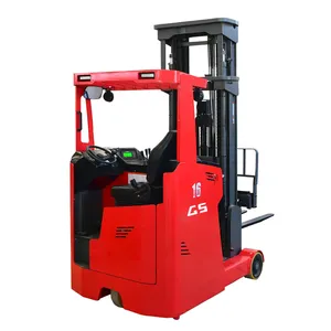 Joystick/parmak ucu operasyonu ve % kablosuz kamera entegre sideshift ile 1.6ton 2ton elektrikli reach truck