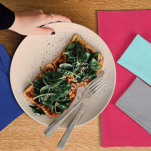 Classic Style 100% Linen Cotton Eco-Friendly Wedding Napkins Handmade Disposable for Table Top Soft Linen Top Seller - Product Image 3