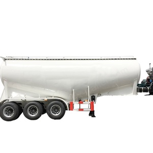 Tri-eje <span class=keywords><strong>de</strong></span> <span class=keywords><strong>cisterna</strong></span> para polvo seco silo <span class=keywords><strong>de</strong></span> cemento a granel granelero tanque semi remolque para la venta - Product Image 1