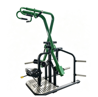 Nouveau modèle 2026 Iso-Lateral Big Scissors Lat Pulldown Machine – Machine d'entraînement sécurisée pour dos, poitrine et jambes avec plaques de poids