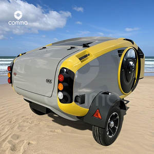 Teardrop Camper Trailer Sicurezza Set Rv Roof Lifting Rodantes Repair Sunlight Tiny caravan Remorque Avoir un sommeil confortable - Product Image 3