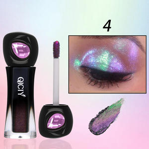 Halloween Stage Party 6 Colors Glitter Shimmer Pearl Chameleon Eye Shadow Vegan Waterproof Pigment <strong>Liquid</strong> Chameleon <strong>Eyeshadow</strong> - Product Image 5